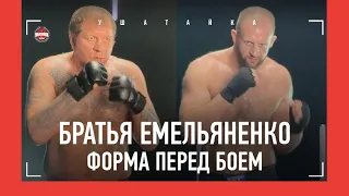 А. Емельяненко: ФОРМА ПЕРЕД БОЕМ / Иван: "Надеюсь, Федор придет поддержать"