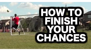 Soccer shots and finishing tutorial ► Soccer tips on how to score goals in soccer