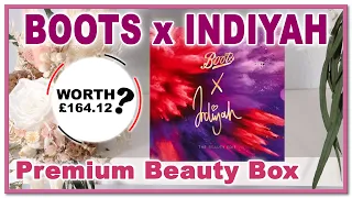 *NEW* BOOTS x INDIYAH PREMIUM BEAUTY BOX // Worth £164.12?