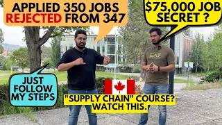 HIGH PAYING JOB AFTER SUPPLY CHAIN COURSE IN 🇨🇦 CANADA? | SCOPE OF SUPPLY CHAIN MANAGEMENT IN CANADA