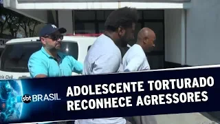 Adolescente torturado em supermercado de SP reconhece agressores | SBT Brasil (09/09/19)