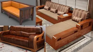 Wooden Sofa Set Designs 2023 || Wooden Furniture || Modern sofa set ideas