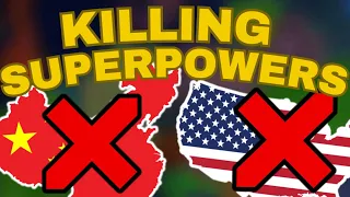 Killing SUPERPOWERS In Rise of Nations Roblox (Gameplay)