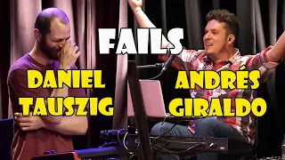 Fails dos MÚSICOS no Improvável