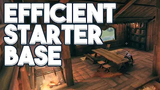 How to Build an Efficient Starter Base | Valheim