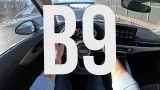 2023 Audi A4 B9 POV Test Drive