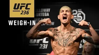 UFC 236: Weigh-in