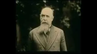 Nicolae Iorga adresându-se românilor în anii '30