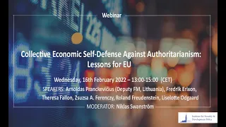 Collective Economic Self-Defense Against Authoritarianism: Lessons for EU