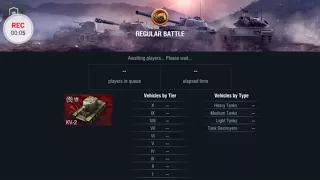 WOT BLITZ KV2 2K+ DMG AND 5 KILLS