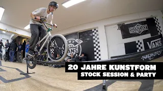 20 JAHRE KUNSTFORM – STOCK SESSION & PARTY #bmx