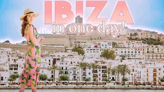 What to do in IBIZA (in one day!) | Ibiza Spain Travel Vlog 2023