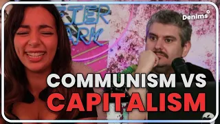 Communism vs Capitalism The Crew Paints Ethan, We Take A Red Flag Dating Test | Denims Reacts