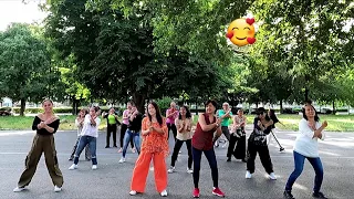 Rock Your Baby - George McCrae | Soul Line Dance | Dance At The Park | Zaldy Lanas