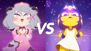 Ankha Dance VS Ankha but AoiHinamori anime meme animation