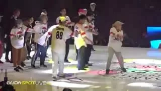 Hip Hop Dance Battle Japan vs Korean in the World Cup