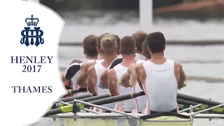 Leander & Tees v York City - Thames | Henley 2017 Day 2