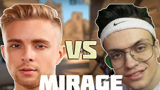 BUSTER C КОМАНДОЙ ИГРАЕТ ШОУ МАТЧ ПРОТИВ КОМАНДЫ ЕГОРА КРИДА НА КАРТЕ MIRAGE ! AHRINYAN, GENSYXA