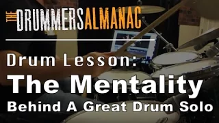 Perform A Mind-Blowing Drum Solo - The Mentality (Part 1 of 3)