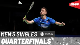 VICTOR Denmark Open 2023 | Rasmus Gemke (DEN) vs. Lee Cheuk Yiu (HKG) | QF