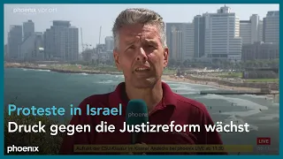 Michael Bewerunge zu den Protesten gegen die Justizreform in Israel am 19.07.23