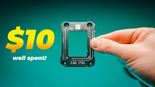 This Makes Your CPU FASTER & COOLER 😱 | Budget CPU contact frame for Intel & AMD