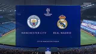 FIFA 22 Real Madrid vs Man City - UEFA Champions League | Semi Final 1st Leg