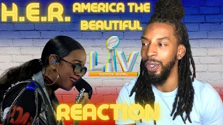 H.E.R. - America the Beautiful Super Bowl LV   |   Reaction