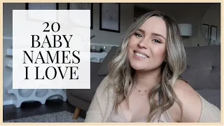Baby Names I Love But Won't Be Using! 20 Unique & Uncommon Names (For Boys & Girls) *2020*