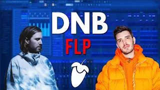 Professional Drum and Bass FLP | NETSKY, SUB FOCUS, K MOTIONZ, LUUDE