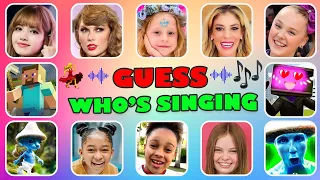 GUESS MEME & WHO'S SINGING|Lay Lay, Salish Matter,Like Nastya,Taylor Swift,Siuuu Ronaldo,Babymonster