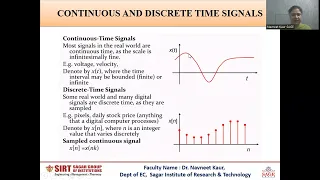 Signals and its classification By Dr. Navneet Kaur