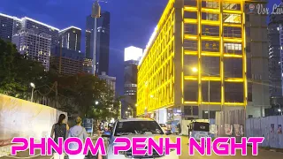 Night Scene of Phnom Penh City 2022