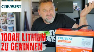 100AH Batterie zu gewinnen - Erfahrung mit Lithium LiFePo4 im Wohnmobil