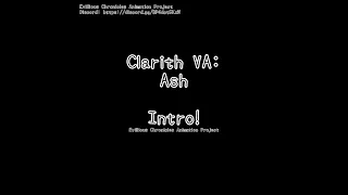 Evillious chronicles animation project | Clarith VA Intro! #evilliouschronicles #vocaloid