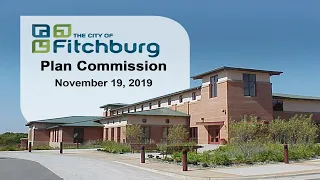Fitchburg, WI Plan Commission Meeting for November 19, 2019