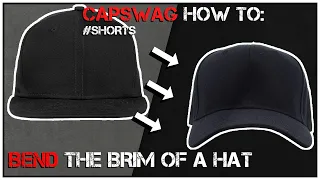 Bending a Flat Brim Hat | Bend Brim Of Hat | 59Fifty Bend Brim | Bend Brim #Shorts