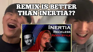 FIRST Time React to REMIX | Asian Twins React to King Inertia - Reckless (Remix Style) #bbu22