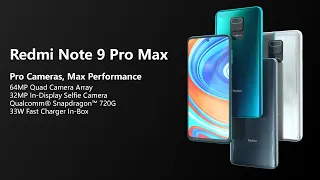 Xiaomi Redmi Note 9 Pro Max  Trailer Introduction Official Video HD | Redmi Note 9 Pro Max