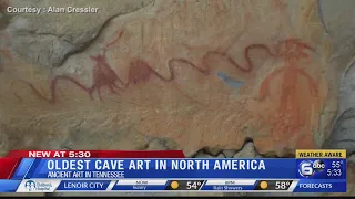 Oldest cave art in North America found in Tennessee