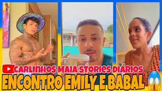 📺 CARLINHOS MAIA CONTOU COMO FOI O ENCONTRO DE BABAL E EMILY GARCIA NA F3STA DA CASA DA BARRA 😱🌻