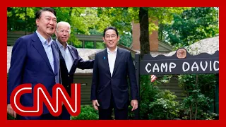 Biden meets with South Korean and Japanese leaders in key trilateral summit