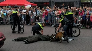 Politiehonden demo op Opendag gemeente Etten Leur