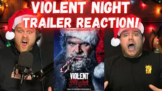 Violent Night TRAILER REACTION!!! | David Harbour | John Leguizamo | Cam Gigandet | Alex Hassell |