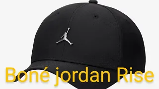 Unboxing Boné jordan Rise Unissex, tamanho L/XL , e grande mesmo 😱