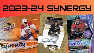 im gonna throw up… | [2] 2023-24 Upper Deck Synergy Hockey Hobby Box Opening