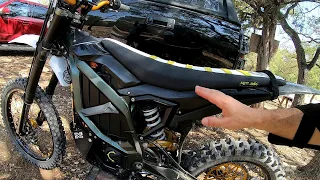 Sur Ron Ultra Bee mods update for hard enduro and trail riding