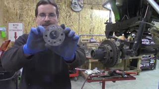 Dana 60 Wheel Bearing Replacement Part 2 of 2