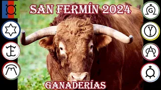 Ganaderías San Fermín 2024