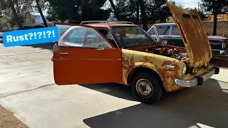 Honda Civic CVCC 1975 parts car???? (part 2)